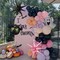 95PCS Halloween Balloon Garland Arch Kit – Pink Black Purple Balloons with Bat, Ghost Mylar Foil & Explosion Star Balloons for Halloween Party, Birthday & Baby Shower Decorations